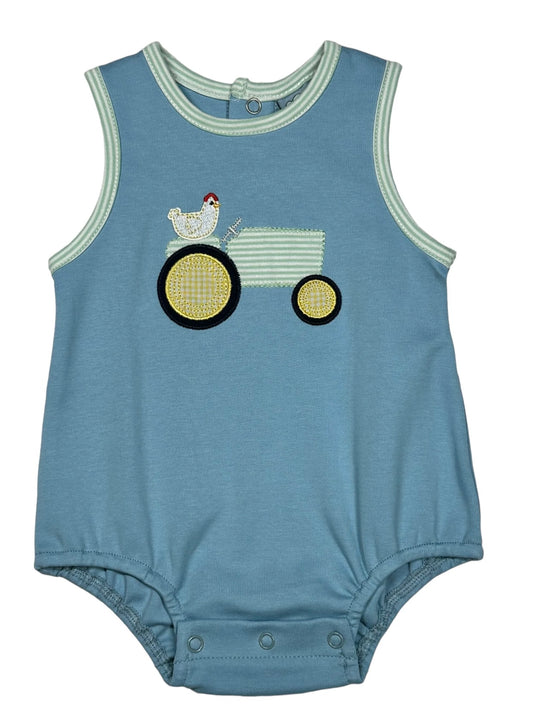 Tractor Chicken Bubble