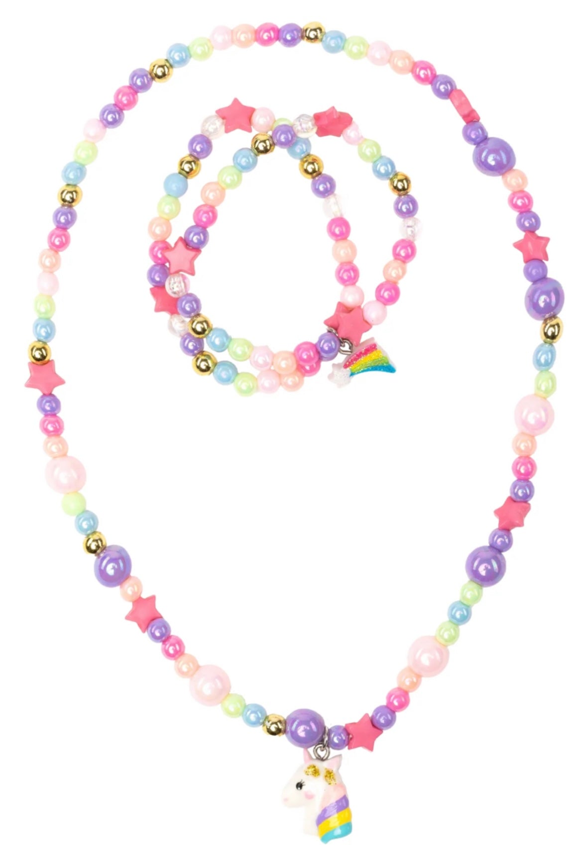 Cheerful Starry Unicorn 2pc