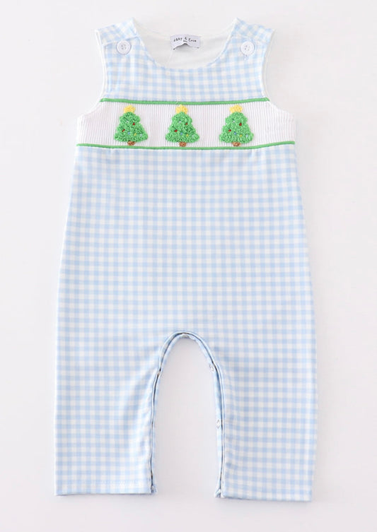 French Knot Tree Boys Romper