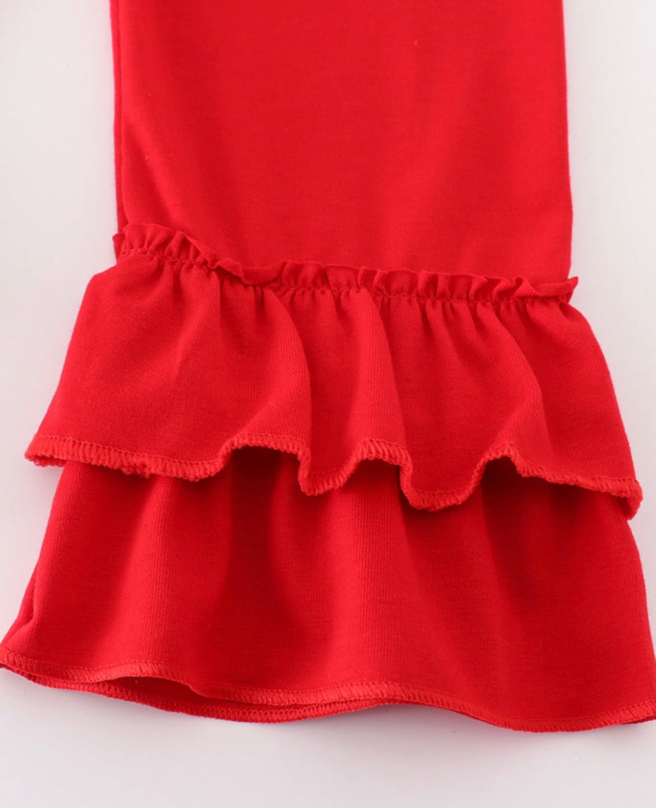 Santa Trio Girls Ruffle Set