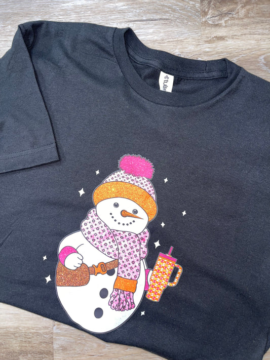 Bouji Snowman Tee