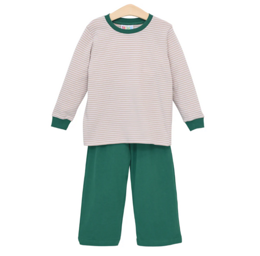 Hunter Green Thomas Pants Set