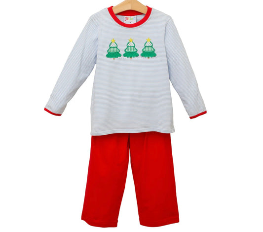 Christmas Tree Trio Pants Set