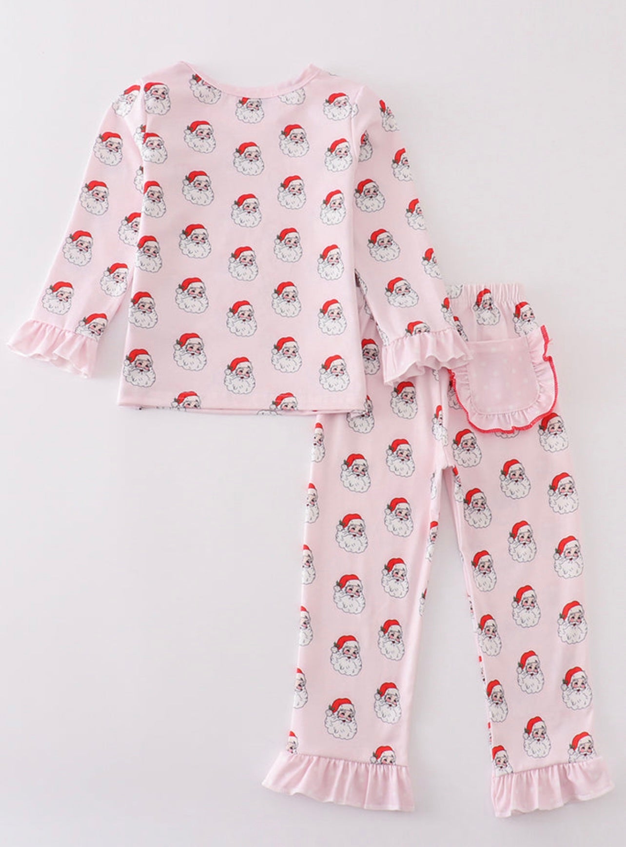 Pink Santa PJ Set