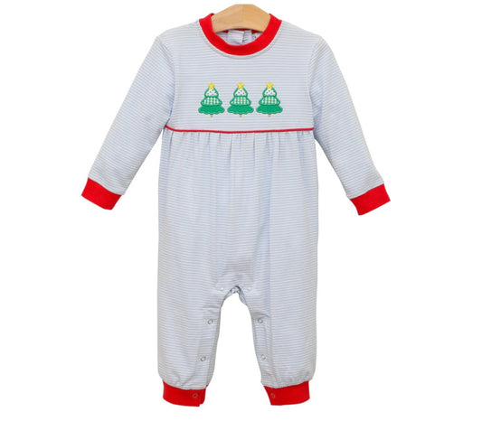 Christmas Tree Trio Romper