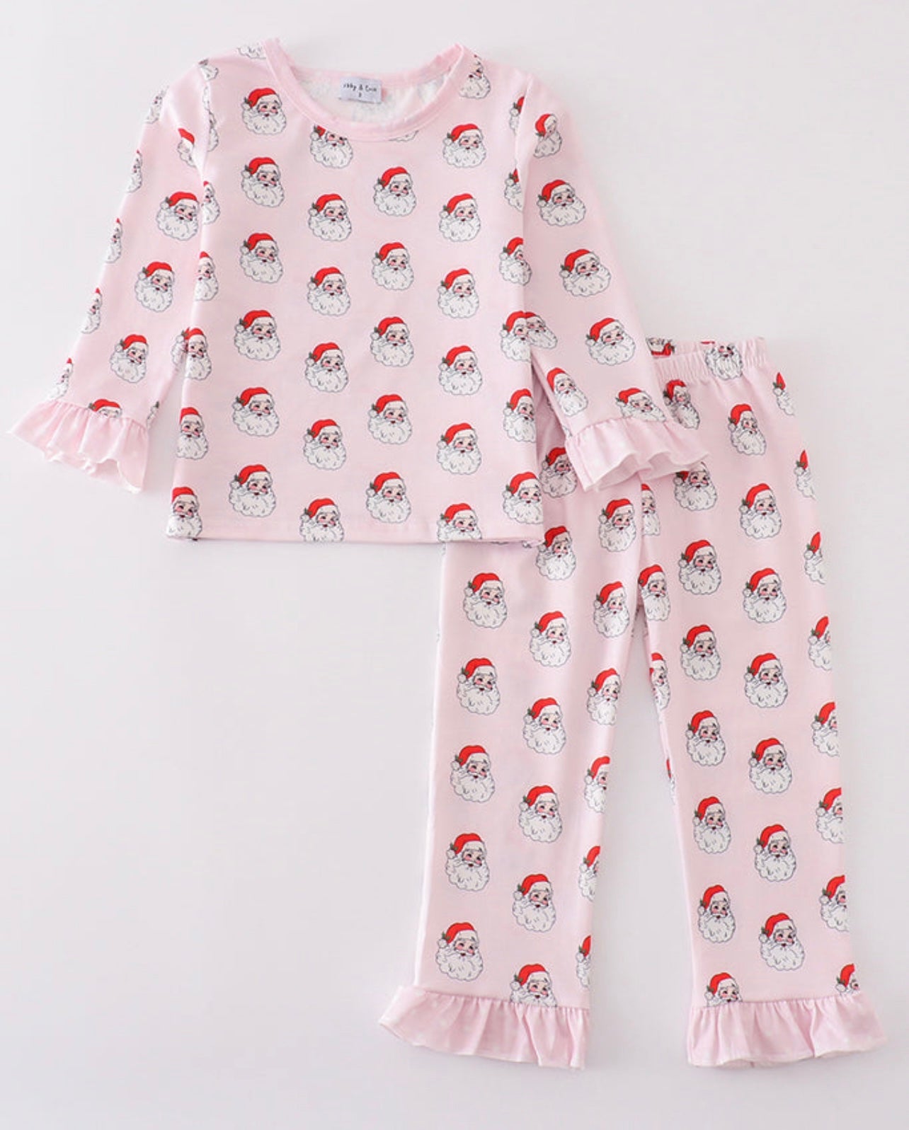 Pink Santa PJ Set