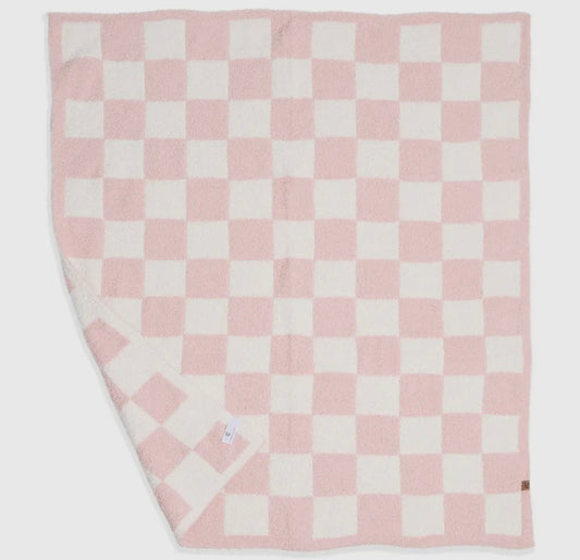 Pink Gingham Blanket