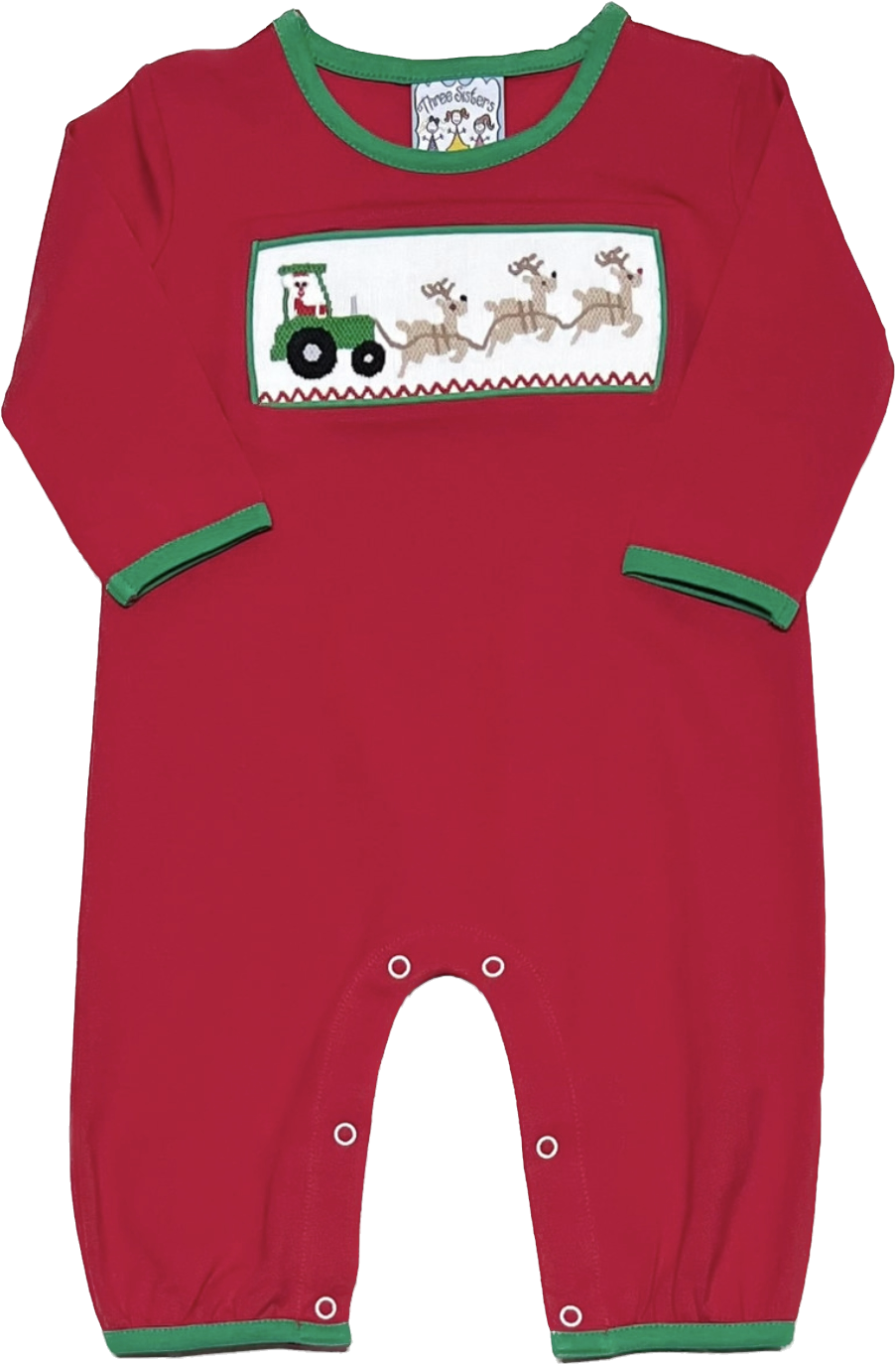 Santa’s Coming Tractor Romper