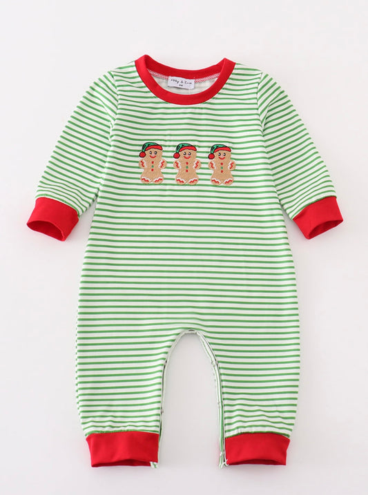 Gingerbread Boys Romper