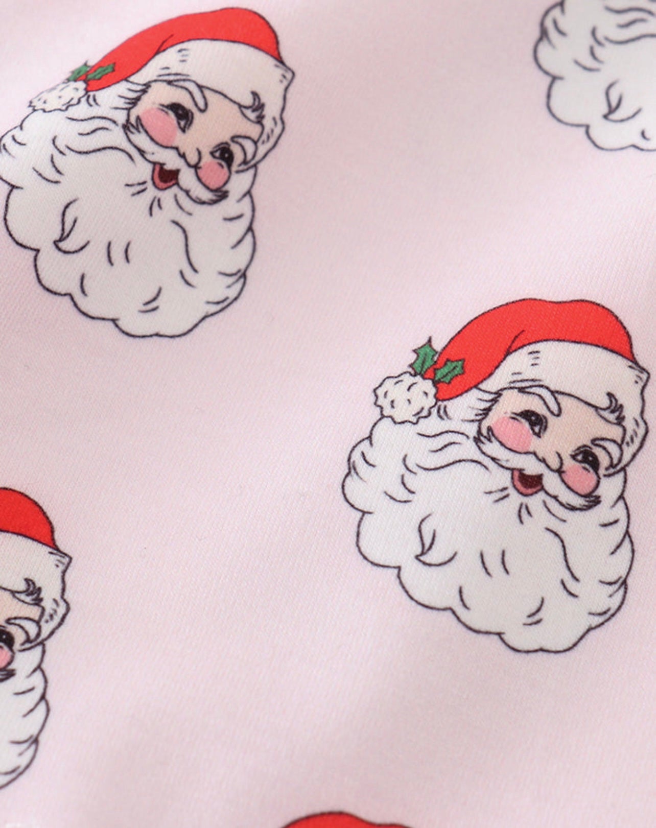 Pink Santa PJ Set