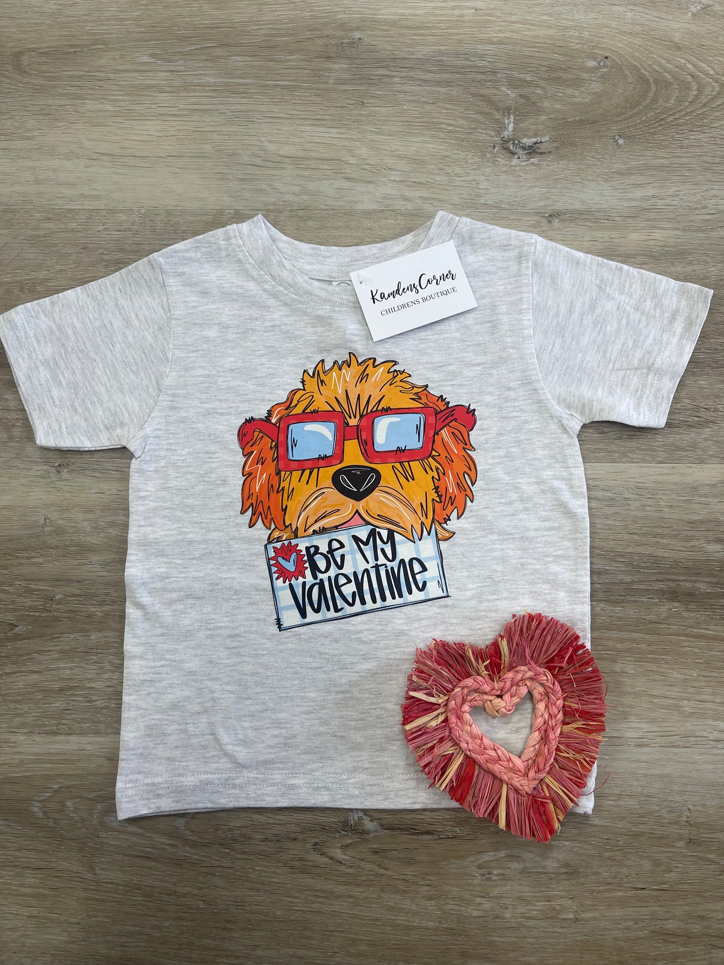 Be my Valentine Boy Grey Shirt