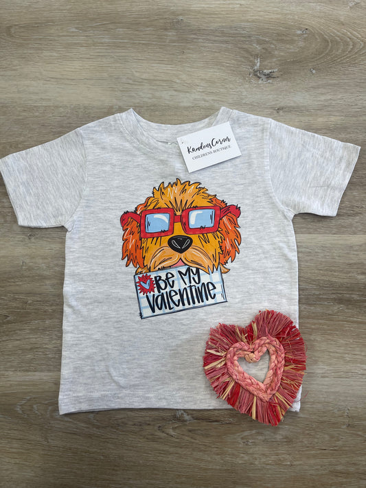 Be my Valentine Boy Grey Shirt