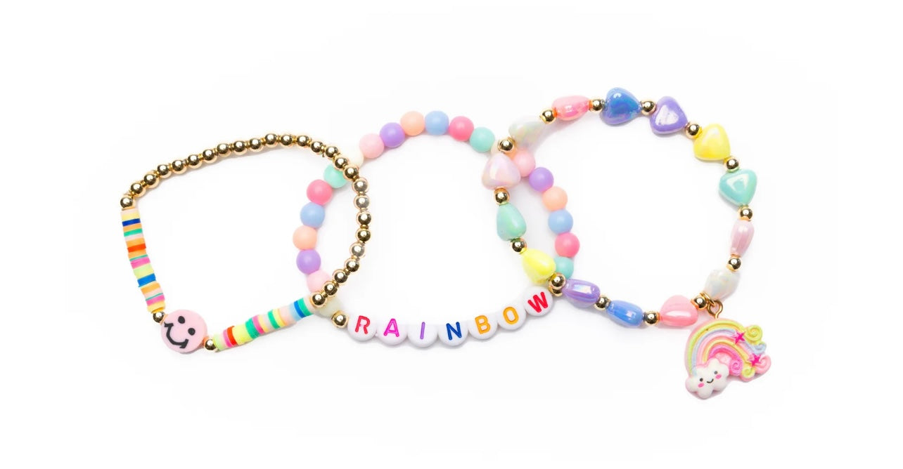 Rainbow Smiles Bracelet Set